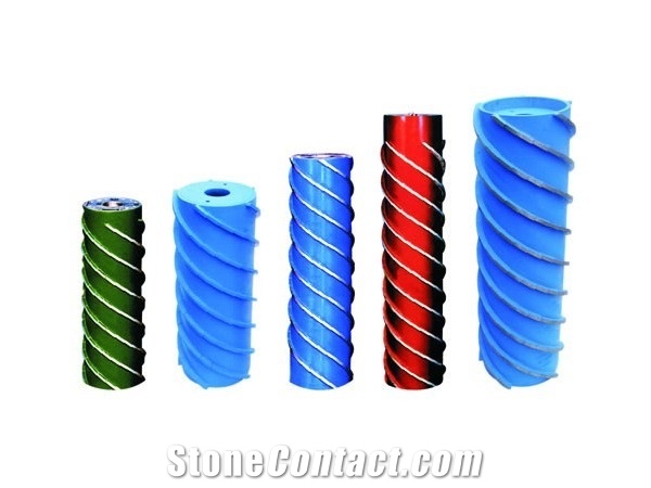Diamond Rollers for Granite Calibrating-Spiral Type
