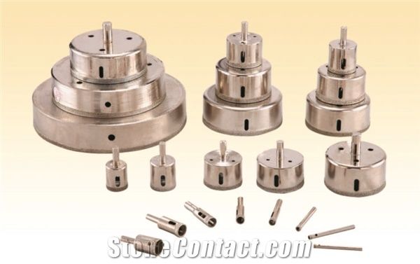 Electroplated Core Bits for Marble and Porcelain