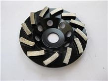 Iamond Cup Wheels for Stone or Concreteconcrete and Terrazzo