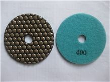 Premium Dry Diamond Polishing Pads Ideal for Use on Granite, Quartz and Harder Marbles