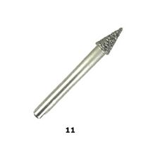 Vacuum Brazed Diamond Burs #11 - Small Cone