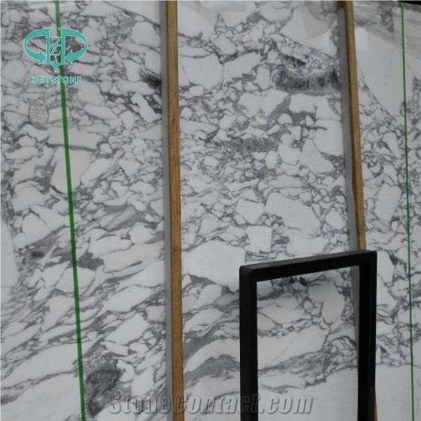Arabescato Gervaiole Carrara Marble Slabs & Tiles, Statuario White Marble,Snowflake White,Bianco Statuario Venato,Corchia,Cut-To-Size,Flooring,Wall Covering