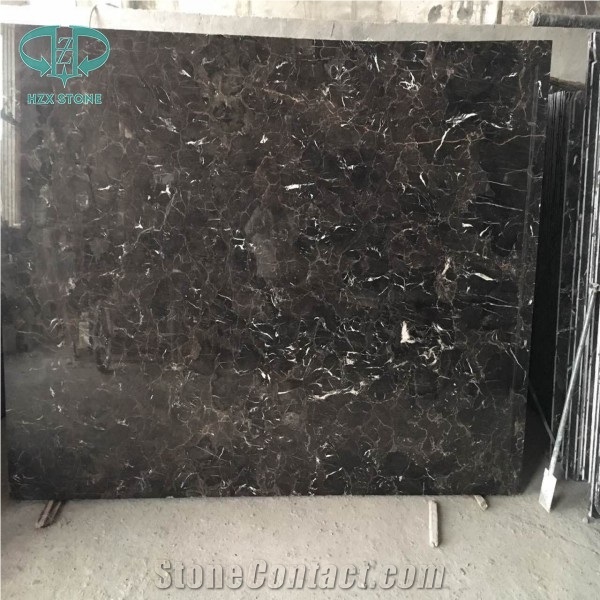 Brown Color Marble, Chinese Dark Emperador Black Polished Marble Slabs & Tiles, Wall Covering, Floor Paving Decoration