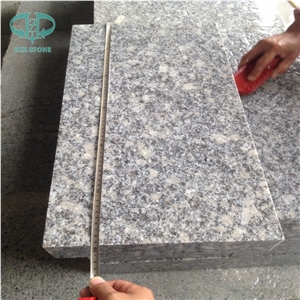 Flamed G602 Granite Grey Tile Slab, Cut-To-Size, Flamed, Promotion for Indoor Metope, Stage Face Plate, Outdoor Metope, Ground Outdoor, Grey Color China Granite