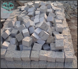 G682 Granite Cube Stone, Paving Stone, Floor Covering, Driveway Paving Stone