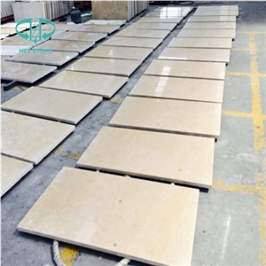 German Polished Jura Beige Limestone Tile & Slab for Wall Cladding, Flooring