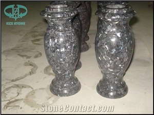 Grey Granite Vase, Urn, Monumental Vases