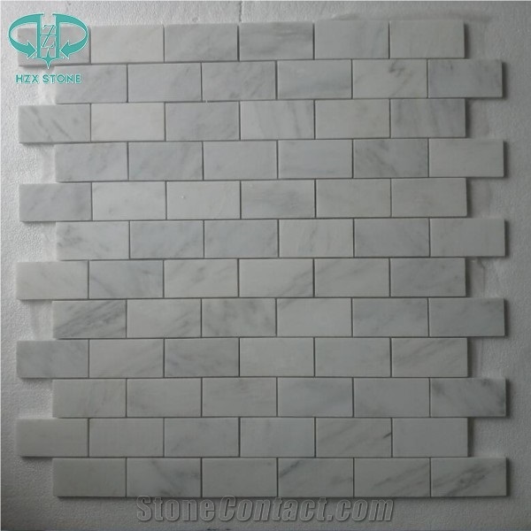 Oriental White Marble Hexagon Mosaics,Mosaic Pattern,Wall Cladding Mosaic Tiles,Flooring Tiles