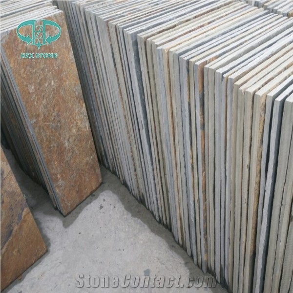 Rustic Slate Floor Tile/Paving/Wall-cladding Culture Stone/Circle