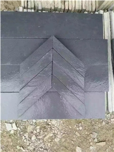 Black Slate Roofing Tiles for Roof Covering