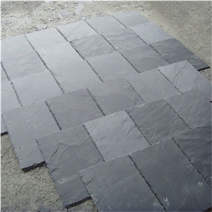 China Grey Roof Slate Tiles,Naturel Surface Slate Roof Tiles