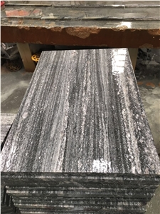 Fantasy Grey Wood Vein Granite Slabs Multicolor Grey Granite G302 Tiles