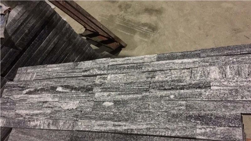 Grey Granite G302 Split Face Culture Stone for Wall Cladding