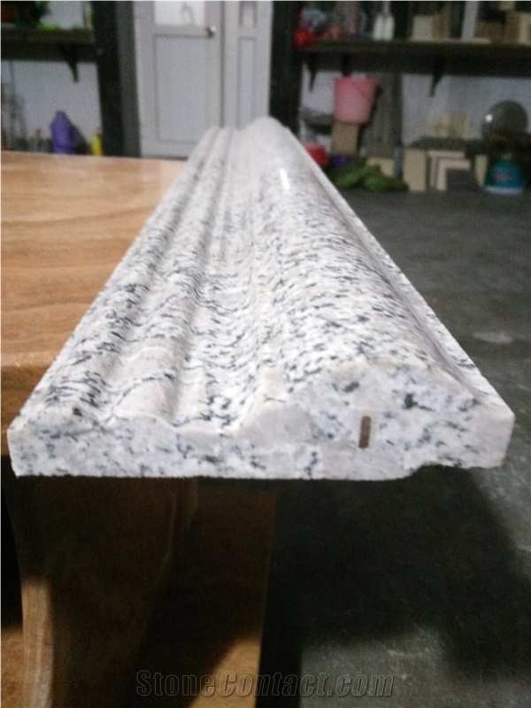 White Marble Trims for Skirtings Dome Moulding