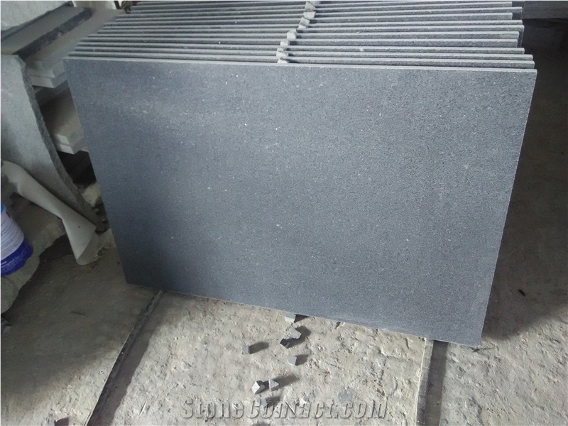 China Impala Famous Cheap Padang Dark Grey G654, Sesame Black Honed Granite Tile& Slabs, Natural Building Stone for Wall and Floor Covering, Interior Exterior Decoration