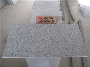 China Light Grey/White G603 Granite Stone Floor Tiles,Paving,Wall Cladding,Cut Size,Slab,Polished,Flamed Finsih,Wuhan New G603 Building Material Competitve Price