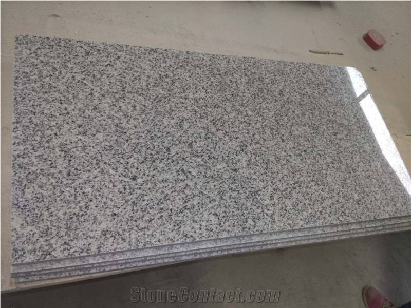 China Wuhan Famous Cheap G603 Light Grey, White, Bianco Crystal Granite Polished Thin Tiles & Slabs, Natural Building Stone Flooring,Feature Wall,Interior Paving,Clading, 12x24