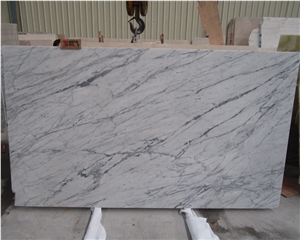 Italy Bianco Carrara White Marble Honed Slabs, Matt Surface Popular Marble Floor and Wall Covering Tiles, China Qualified Marble 