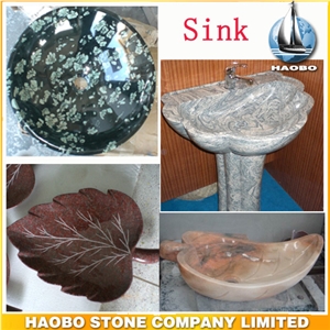 Multicolor Granite Sink for Home Decoration Indoor Building Products