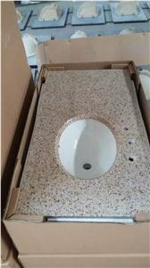 G682 Golden Garnet Granite Solid Surface Kitchen Top, Bathroom Countertops