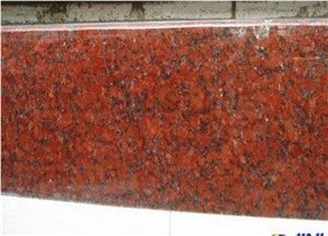 Imperial Red Granite Slabs & Tiles, Emperial Red Granite Wall Tiles,Royal Red Floor Tiles, India Red Granite Skirting
