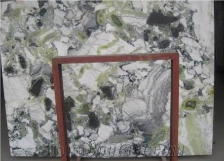 Polished Chinese Ice Green Marble Slabs & Tiles, Ice Jade Marble Wall Tiles, Cold Jade Marble Floor Tiles,Colorful Jade Marble Slabs for Counter Tops, Primavera Marble Marble