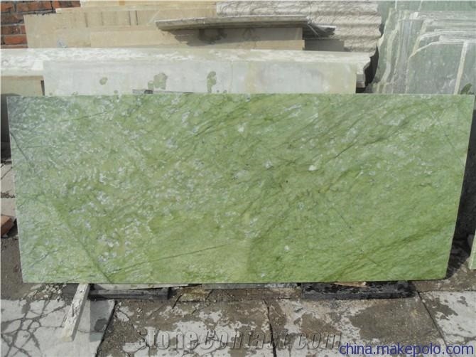 Polished Verde Ming Marble Slabs & Tiles,Ming Green Marble Wall Tiles, China Green Marble Floor Tiles,Dandong Green Marble Counter Top,Green Agate Marble Wall Cladding, Verde Pavone Marble Tiles