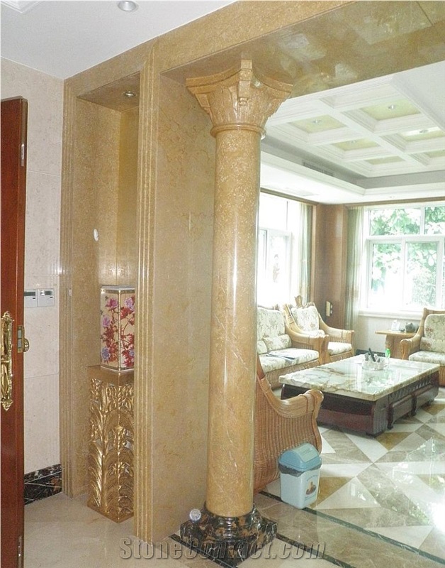 Turkey Golden Imperial Marble Slabs & Tiles, Imperial Gold Marble Wall Covering Tiles, Golden Imperial Marble Floor Covering Tiles,King Golden Marble Skirting