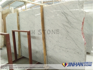 White Marble Tiles & Slabs, Blanc De Carrare, Blanco Carrara, Branco Carrara White Marble Floor Wall Skirting Covering Tiles