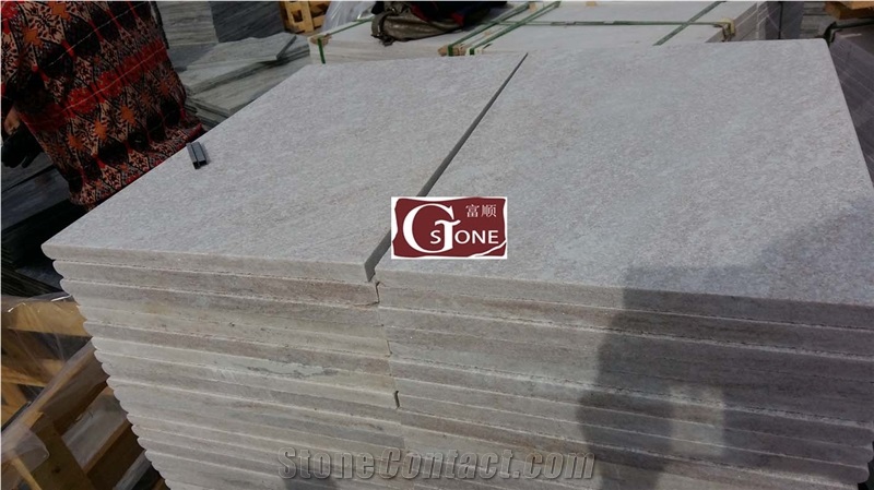 Normal White Quartzite Slabs&Tiles, China White Quartzite