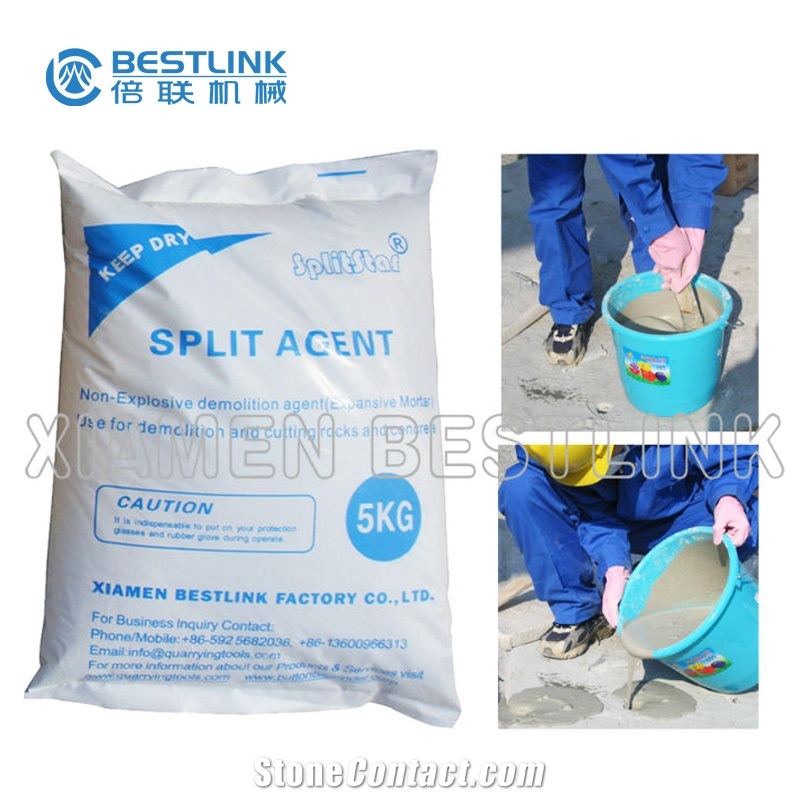 Non-Explosive Cracking Agent,Expansive Demolition Agent,Expansive Agent,Expansive Cracking Agent,Chemical Rock Splitting Agent,Soundless Cracking Agent