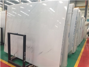 White Jade Marble, China White Jade, Hanbaiyu Marble, Slabs or Tiles, for Wall, Floor and Other Interior Decoration