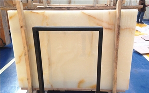 White Onyx Polished China White Onyx Slab Transparent Onyx