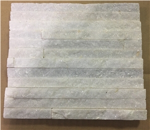 White Quartzite Ledgstone Cultured Stone