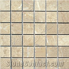 4.8x4.8 cm Polished Marble Sheet Mosaic