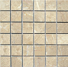 4.8x4.8 cm Polished Marble Sheet Mosaic