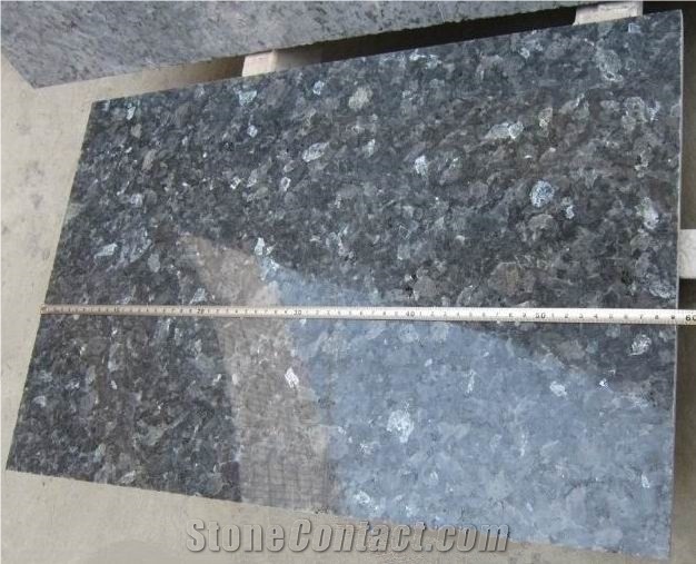 Blue Pearl Tombstone, Norway Blue Granite Heart Monuments