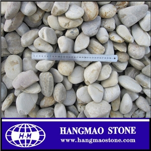 China Hot Sale White Polished Garden Pebble Stone
