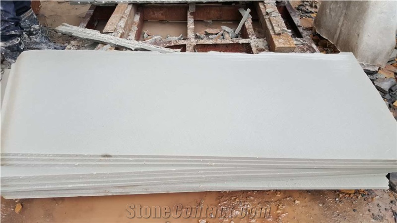 China Pure White Sandstone,White Sandstone Tile