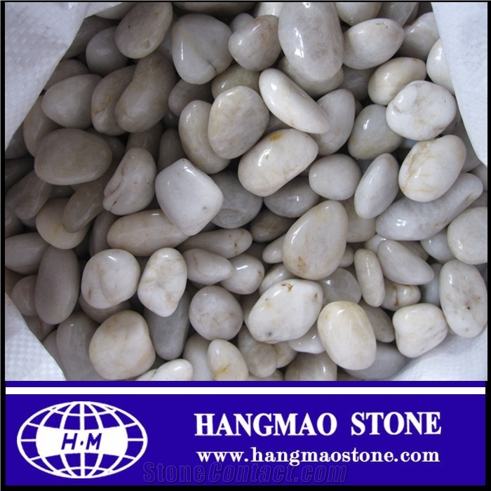 China Yellow River Pebble Stone with Customered Size
