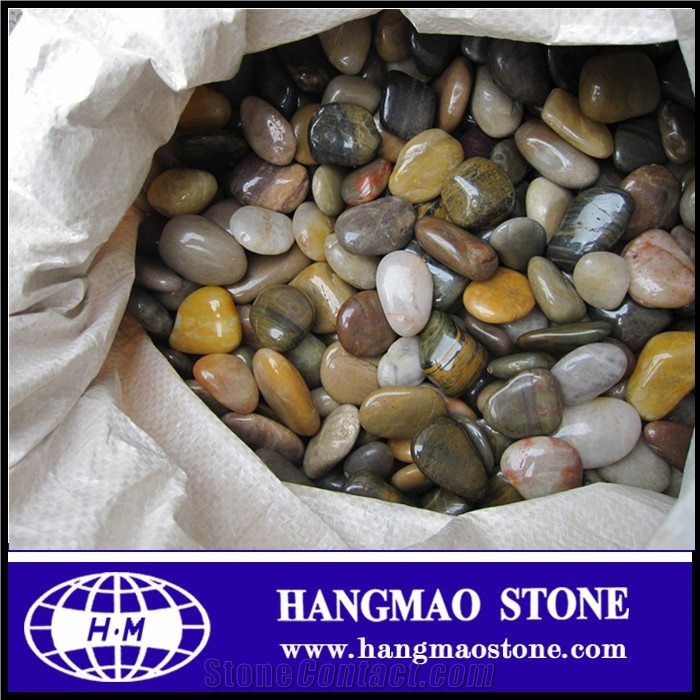 China Yellow River Pebble Stone with Customered Size