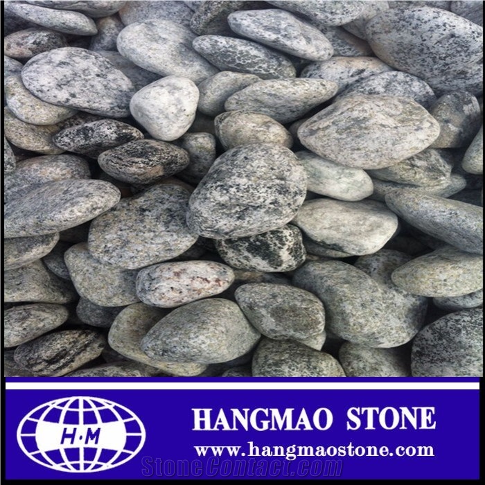 Much Beautiful Black Polished River Stone with High Quality and Cheap Price