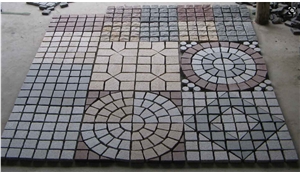 New Design Chinese Granite Paving Stone Pattern, Courtyard Road Pavers