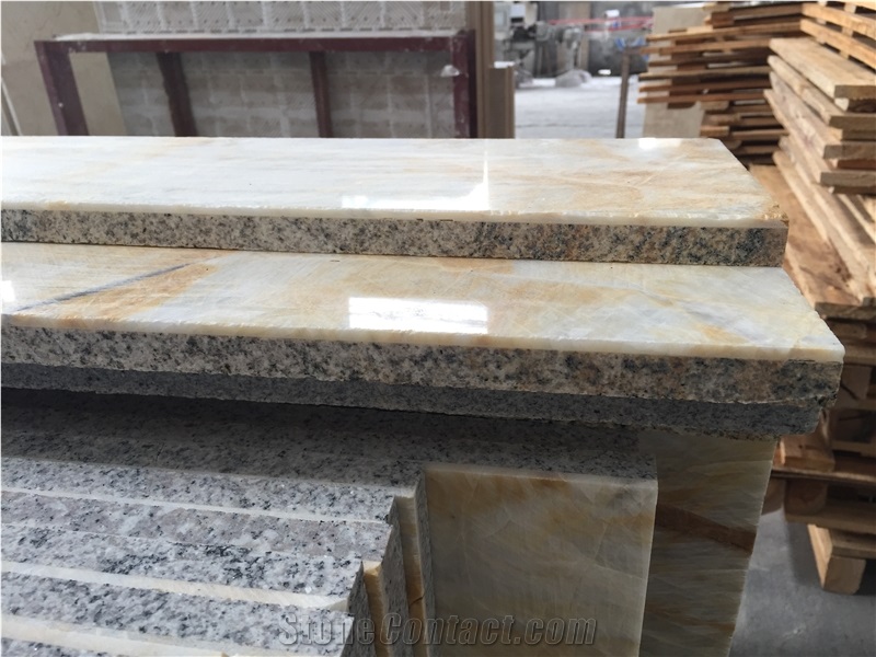 Beach Gold Marble Laminated Panel