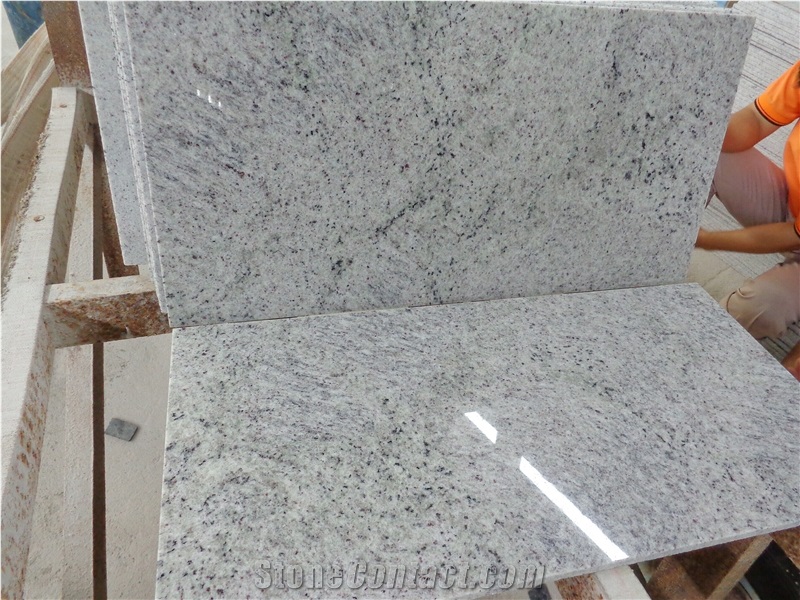 Imperial White Granite Slab & Tile, India White Granite