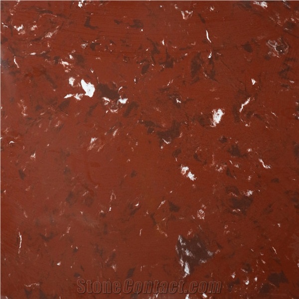 Artistic Red Quartz Stone Vanity Tops/Polished Engineered Quartz Stone for Bathroom Countertops/Vanity Tops/Bath Tops Caesarstone Artificial Stone Slabs & Tiles