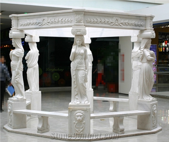 Best Selling China Natural Marble Stone -Pure White ,Absolute White Human Sculptures & Handcrafts , Garden & Landscape decoration-Xiamen Terry Stone 