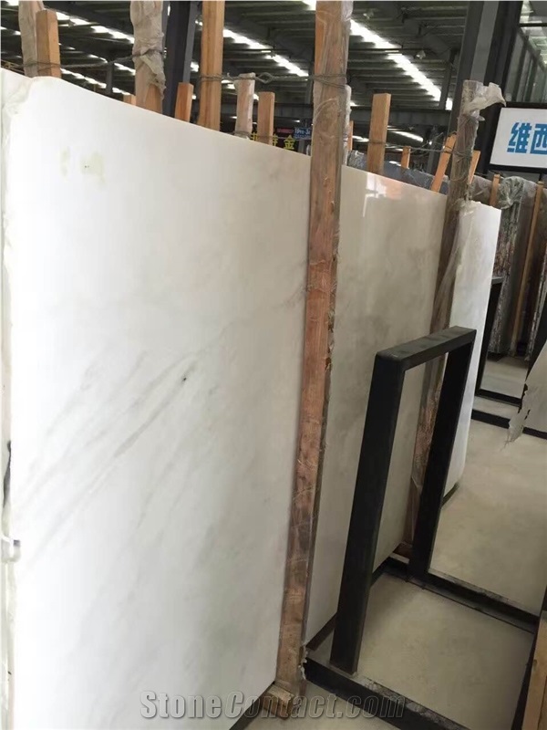 High Quality Polished Natural Marble Stone -Namibia White Big Slabs & Tiles ,Cut-To-Size for Walling ,Tiling Paving ,Skirting ,Covering