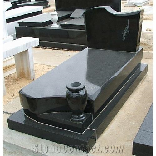 Hot Sell European and Western Style Monument-Shanxi Black ,Absolute Black ,Hebei Black Tombstone ,New design Gravestone , Headstone  