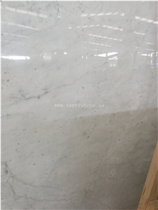 Italy Carrara White Marble Slabs & Tiles,Marble/Stone, Us as Indoor High-Grade Adornment,Lavabo,Laminate Panel,Sink or Luxury Hotel or Home Floor&Wall Cover